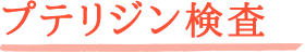 プテリジン検査
